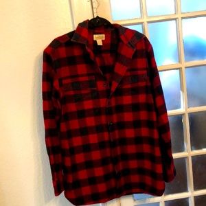 L L Bean Chamois shirt, very soft chamois, warm and comfy, great condition sizeM